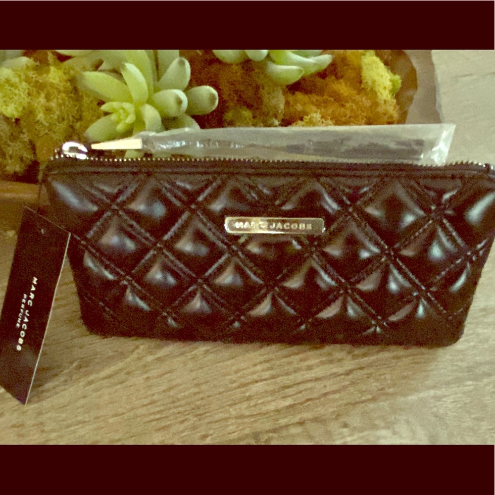Marc Jacobs black wristlet